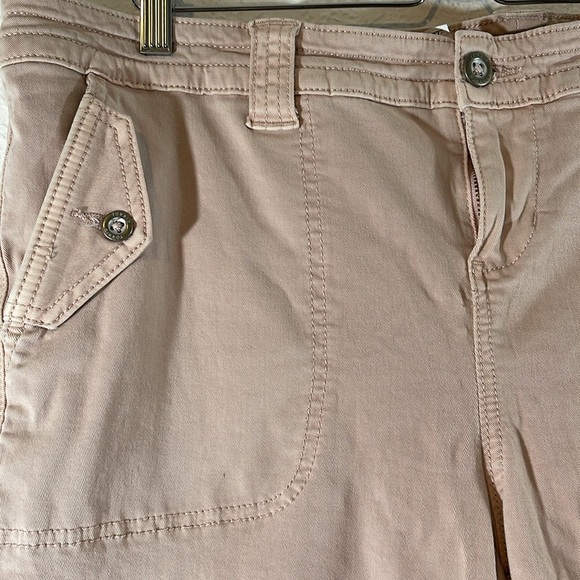 TORRID Crop Twill Military Pant With Pockets Blush Pink Size 18 - Picture 5 of 13